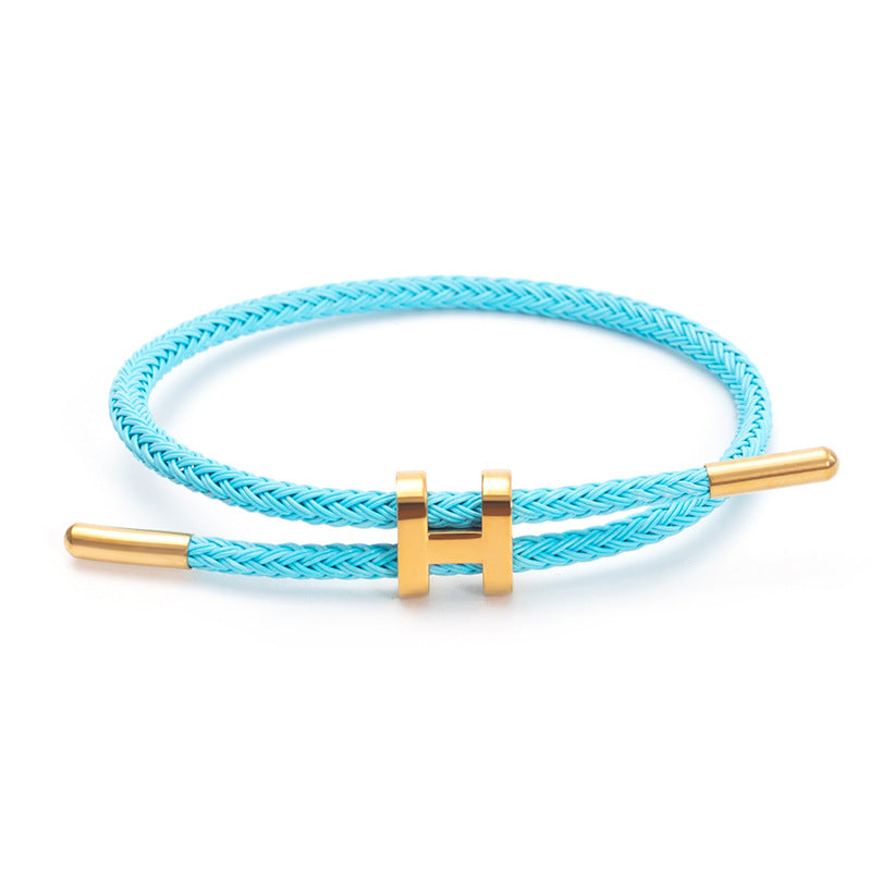 BRACELET CORDE H