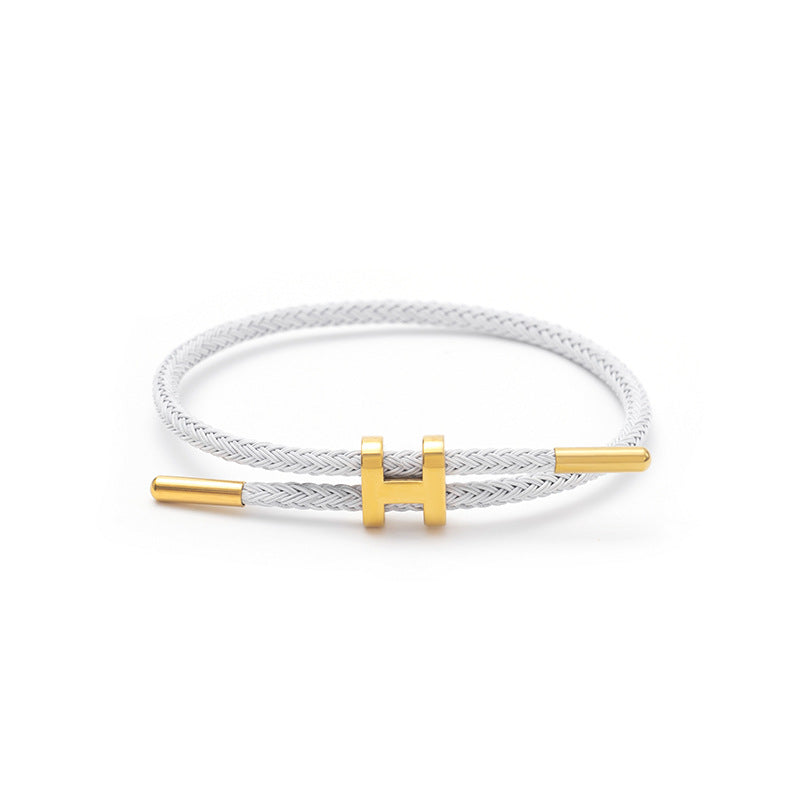 BRACELET CORDE H