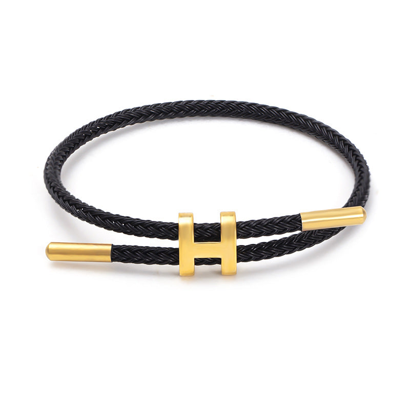 BRACELET CORDE H